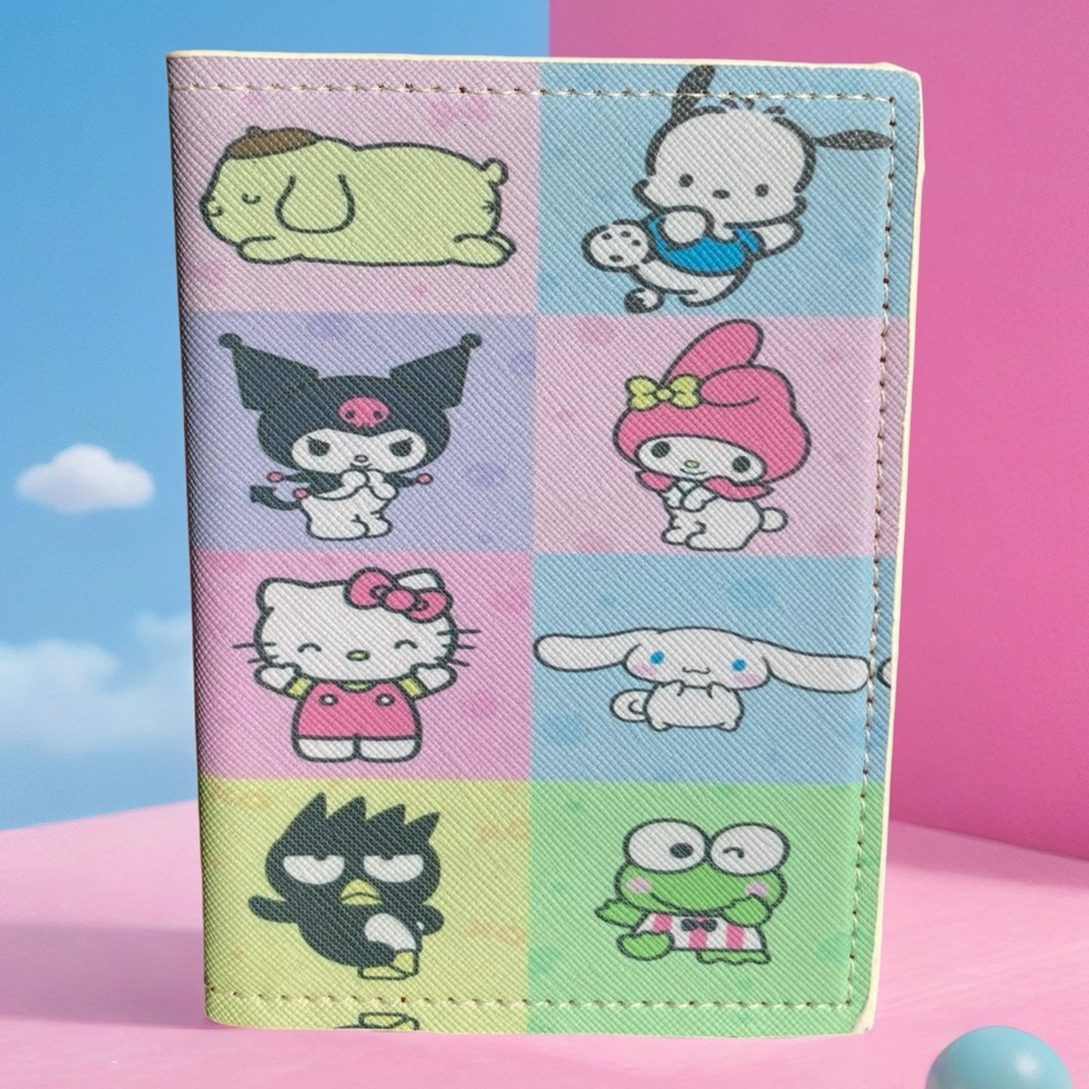 Sanrio Friends Adventure Passport Wallet